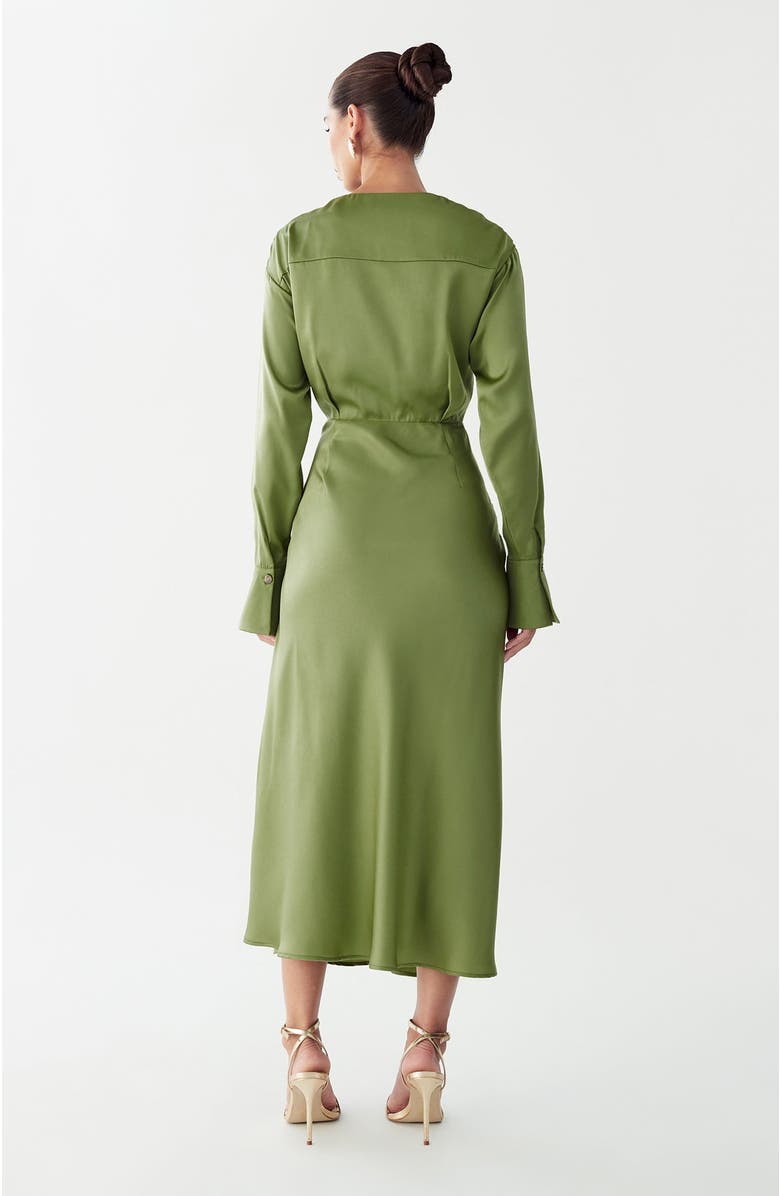WILLA Glades Maxi Dress, Alternate, color, Sage Green