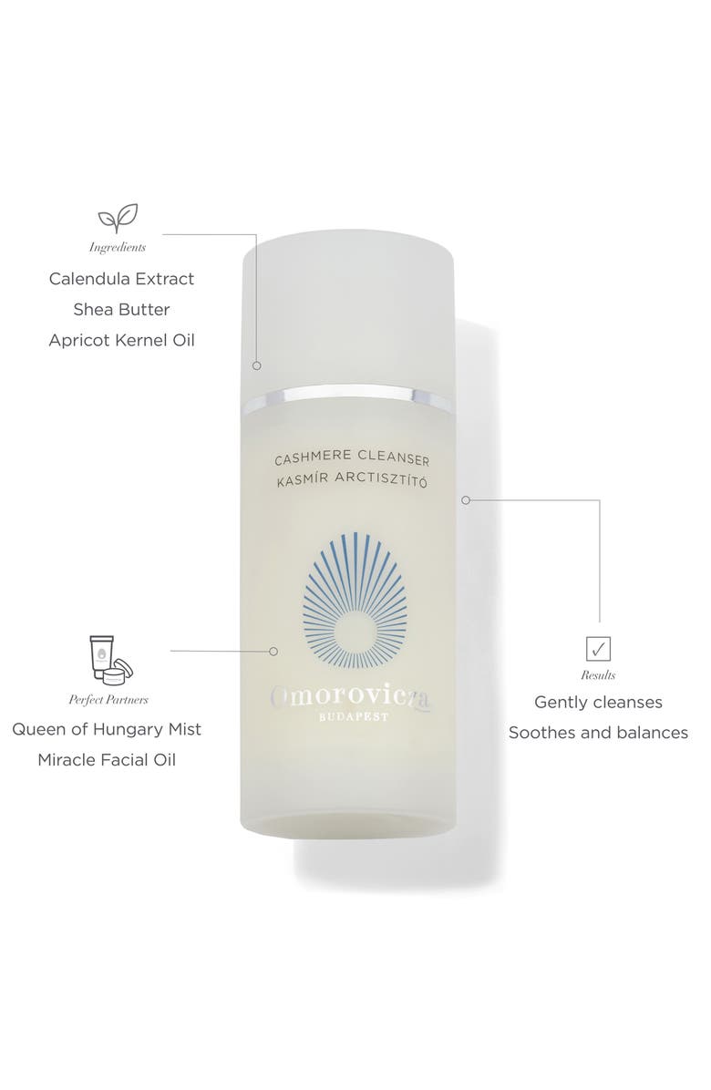 Omorovicza Cashmere Cleanser, Alternate, color,