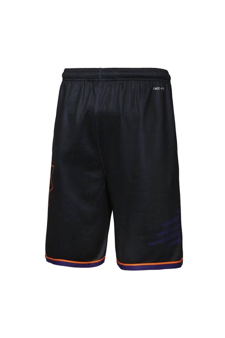 Youth Jordan Brand  Black Phoenix Suns Authentic Statement Edition Swingman Shorts, Alternate, color, Black