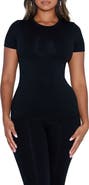 Naked Wardrobe Stretch Jersey T-Shirt