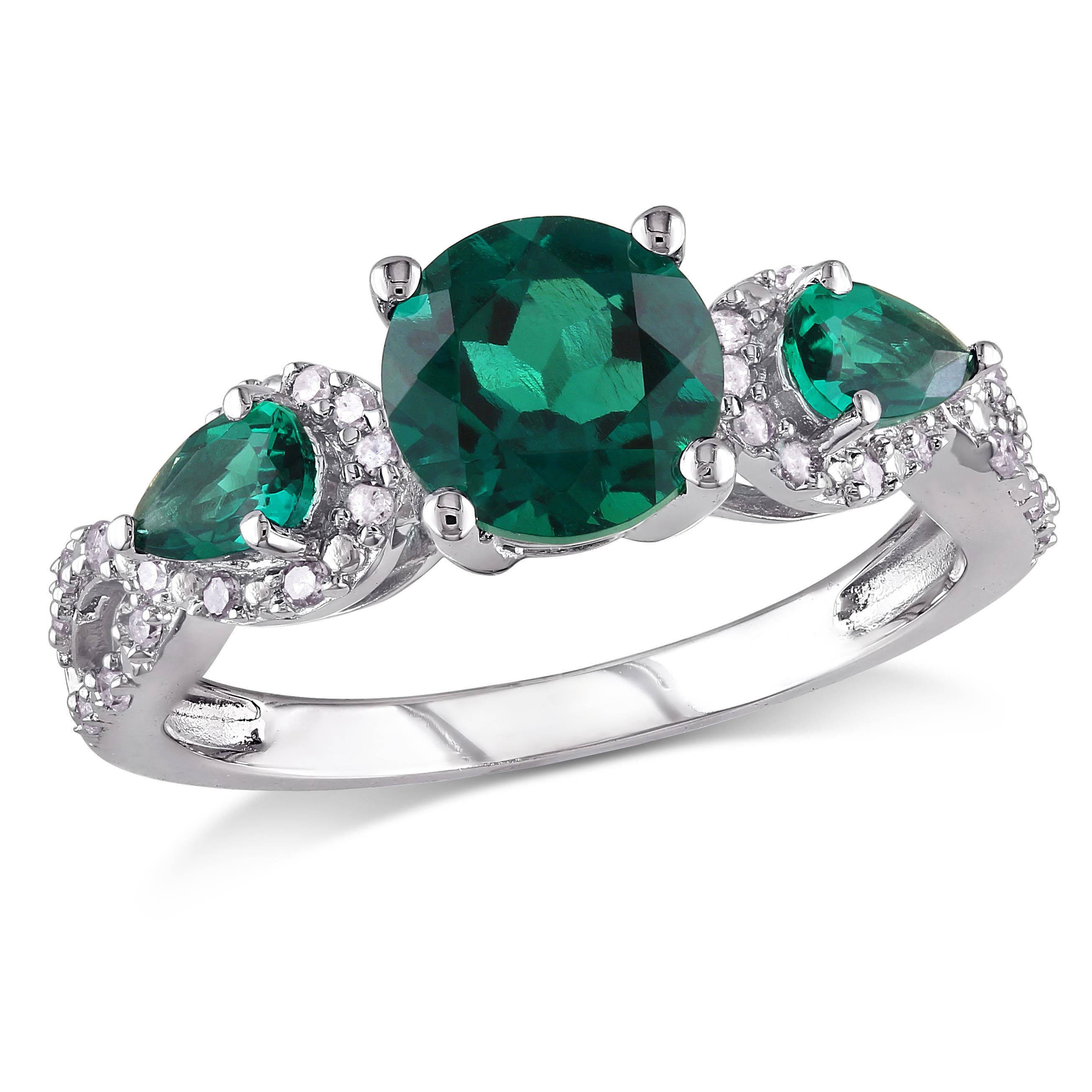 selected Lab-Created Emerald