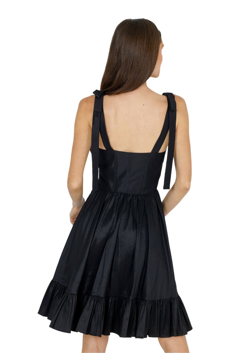 AKALIA Adeline Mini Dress, Alternate, color, Black