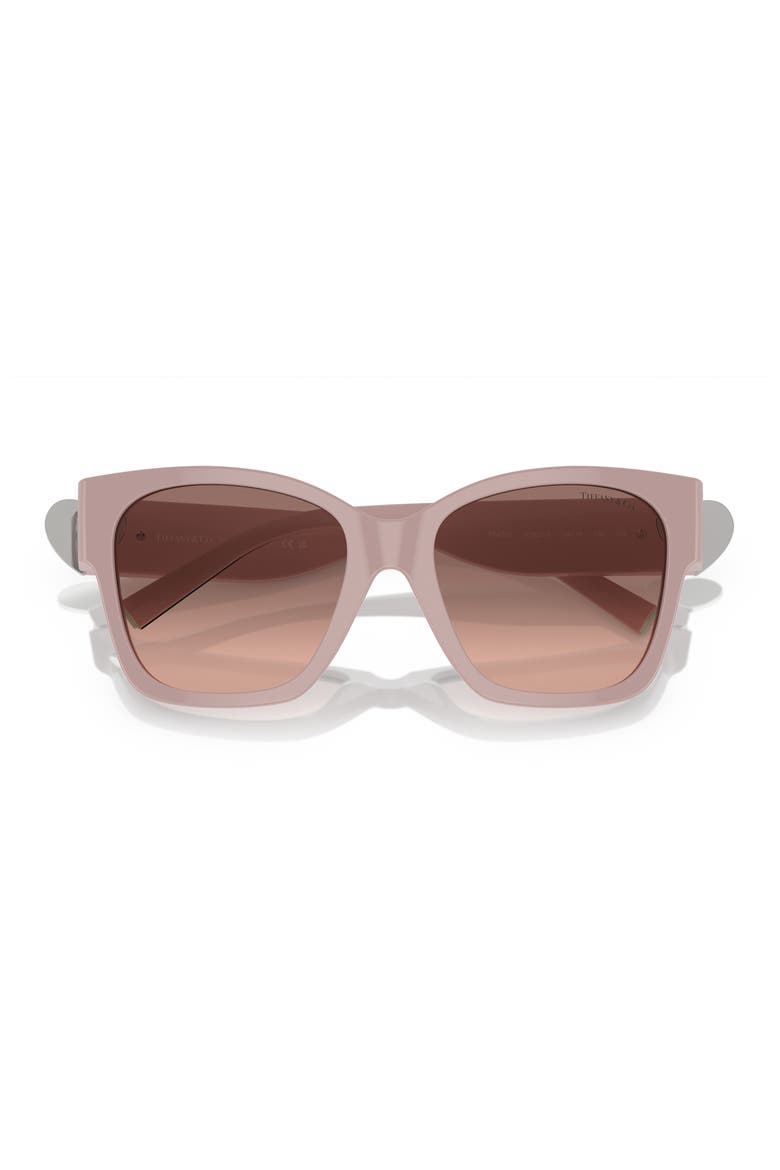 54mm Gradient Square Sunglasses, Alternate, color, PINK