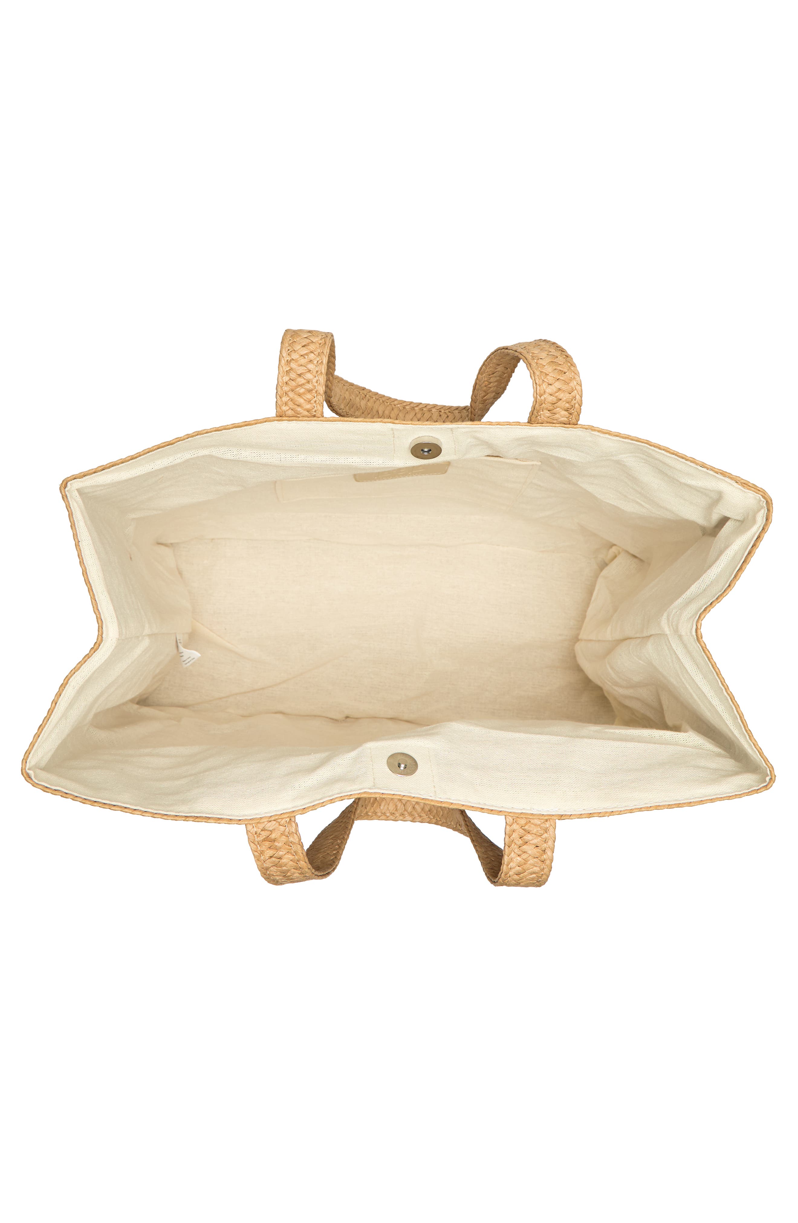 BTB Los Angeles Hola Beaches Straw Tote, Alternate, color, 