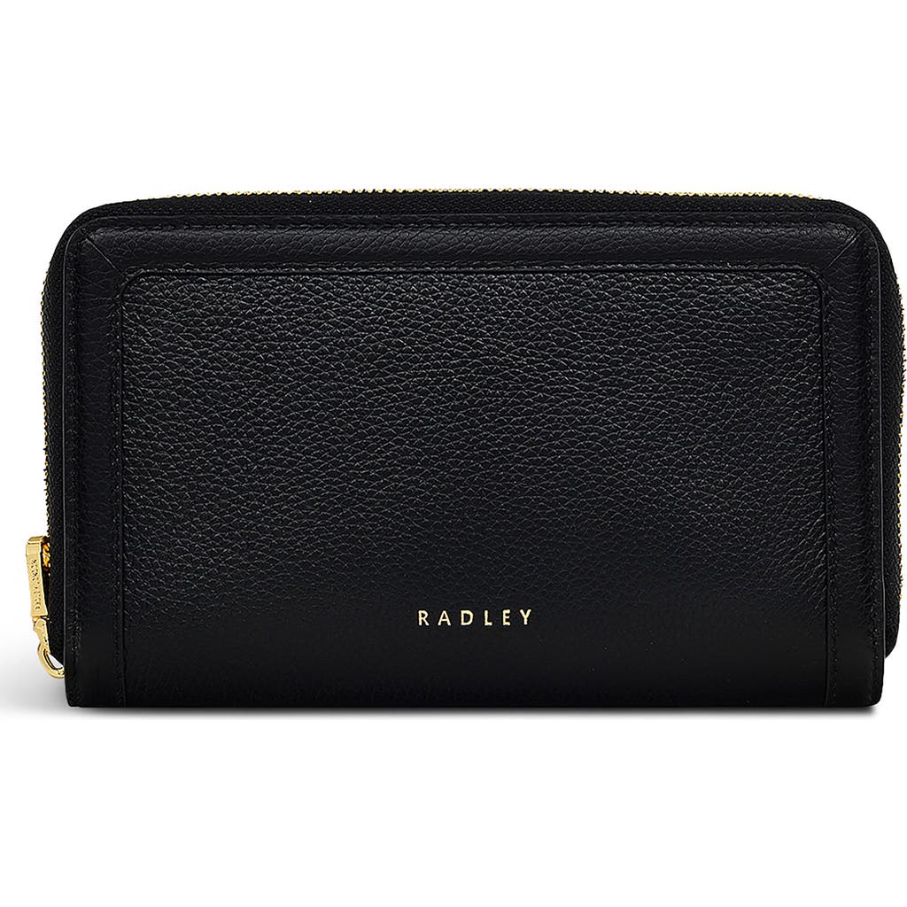 Radley Albany Medium Zip Around Wallet In Black
