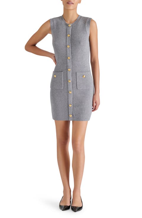 Mitsy Sleeveless Rib Sweater Dress