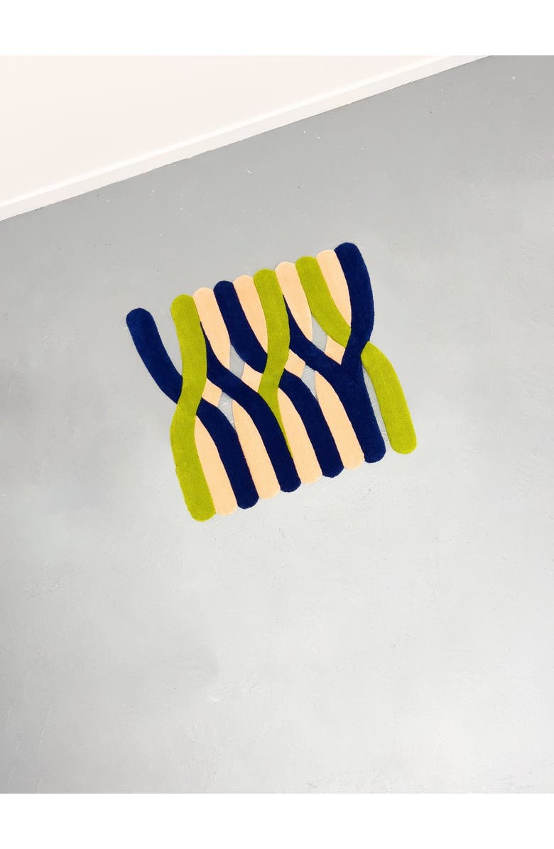 Form & Seek Entwine Rug Small, Main, color, Green