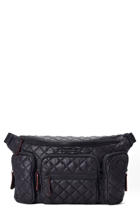 Extralarge Metro Quilted Nylon Sling Bag