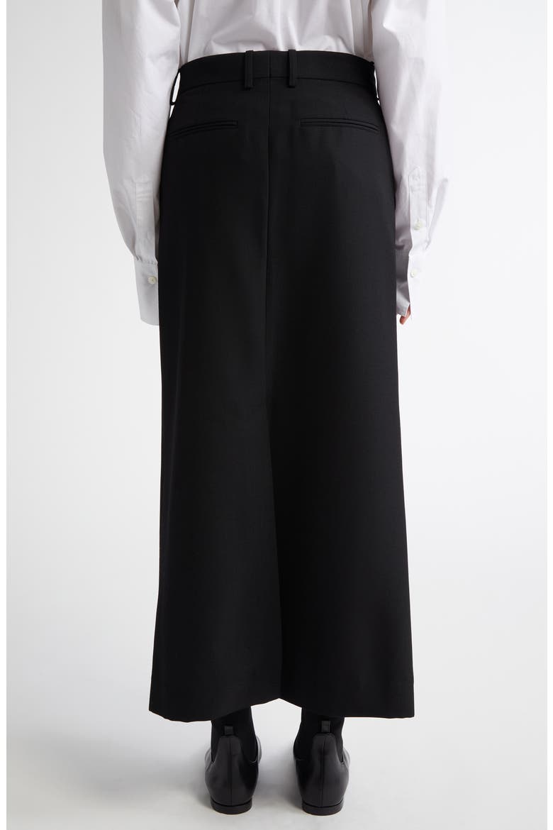 Low Waist Straight Skirt, Alternate, color, BLACK