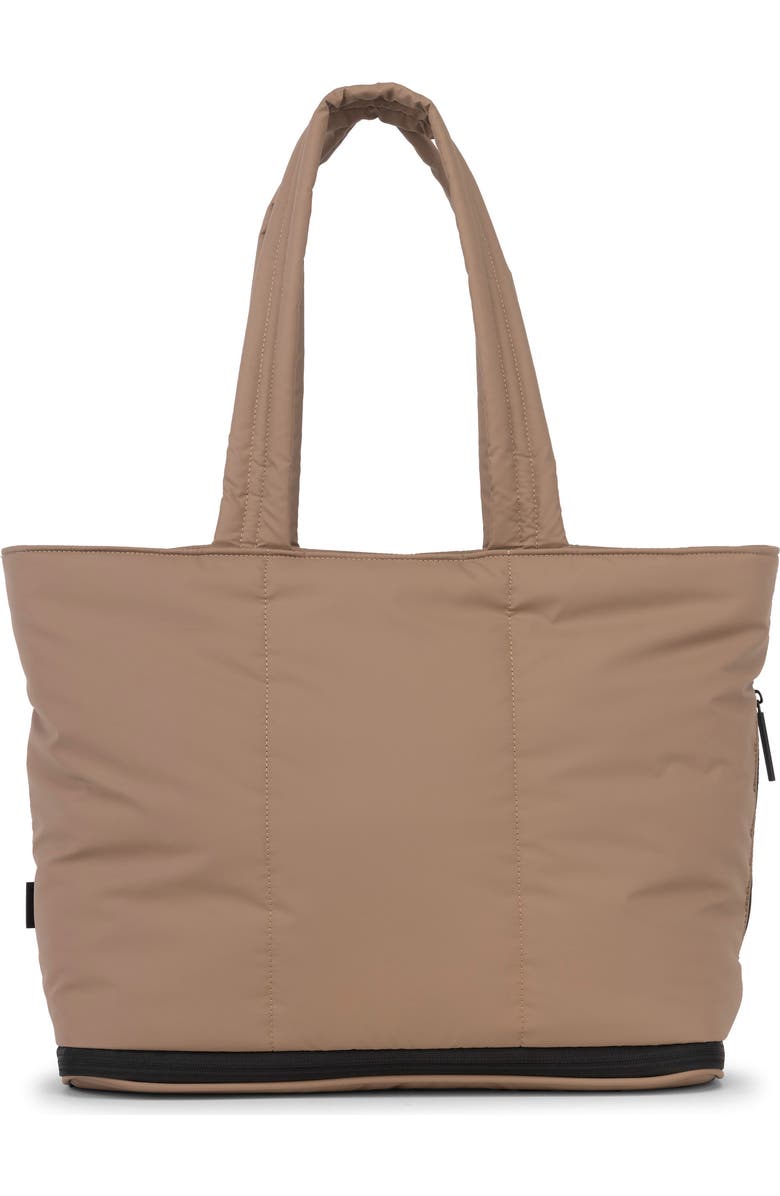 CALPAK Luka Expandable Tote Bag, Main, color, Chocolate