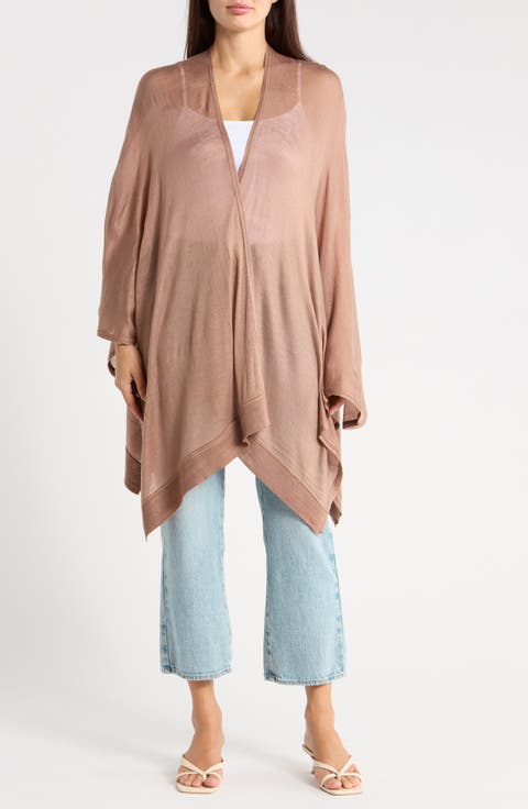 Lightweight Open Knit Topper