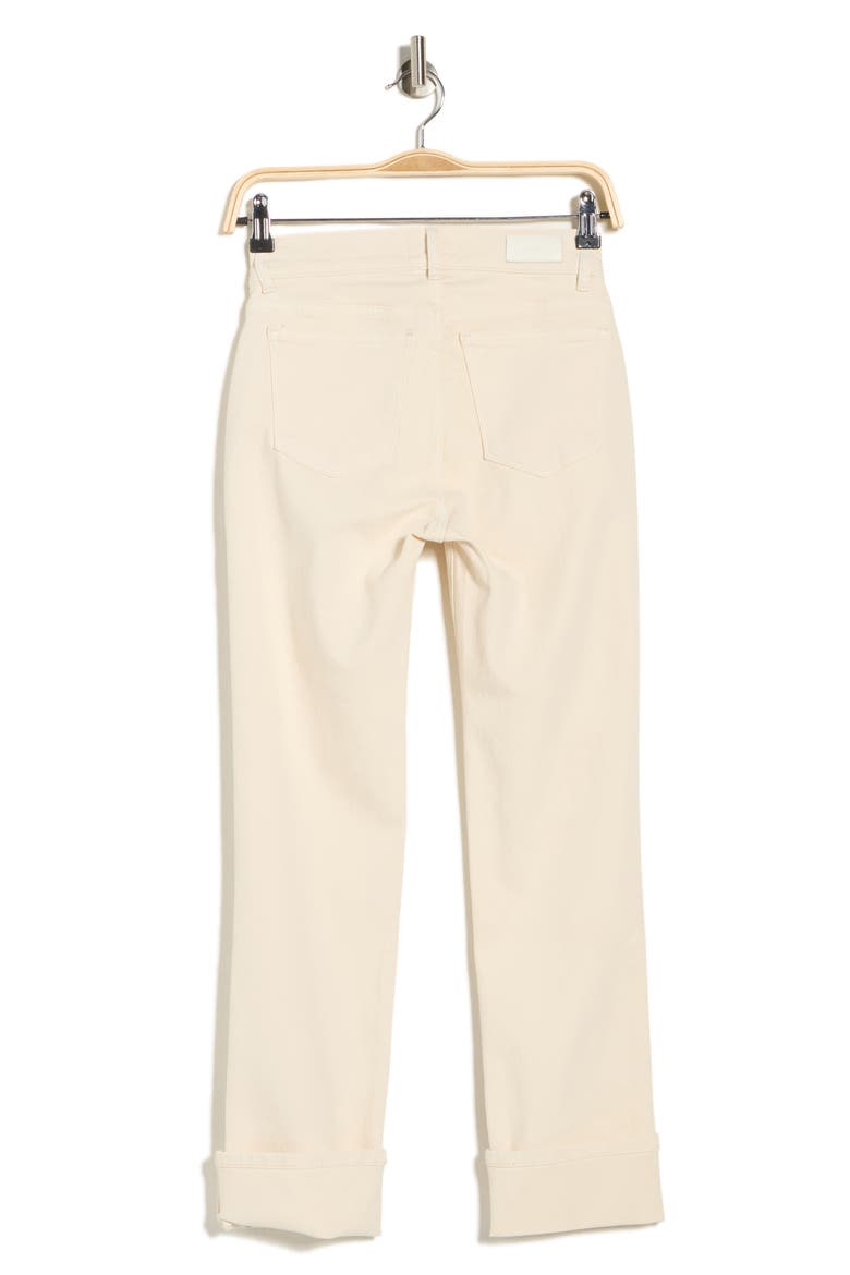 Mara Ankle Straight Leg Jeans, Alternate, color, FLAX CUFFED