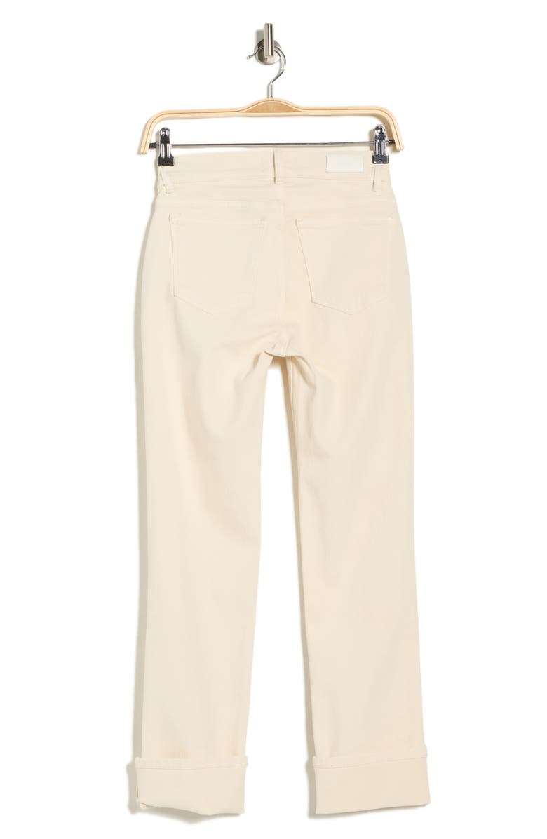 DL1961 Mara Ankle Straight Leg Jeans, Alternate, color, Flax Cuffed