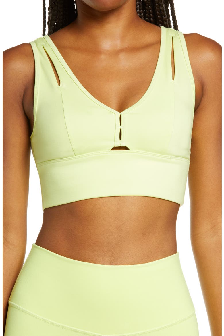 United Long Bra, Main, color, SHOCK YELLOW