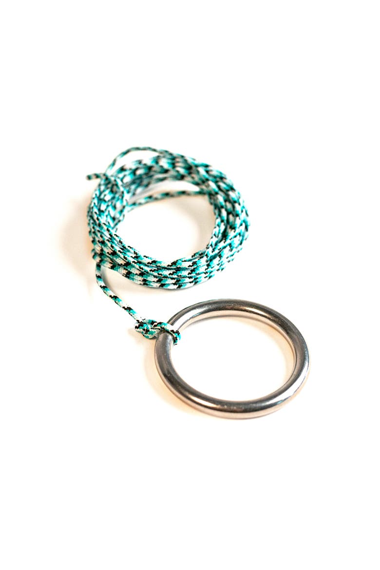 The Beach Epoxy Resin Wayfarer Art Hook Ring Game, Alternate, color, Beach Blue