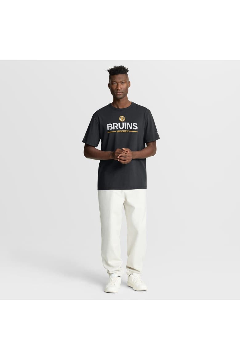 Men's Fanatics Black Boston Bruins Authentic Pro Primary T-Shirt, Alternate, color, Black