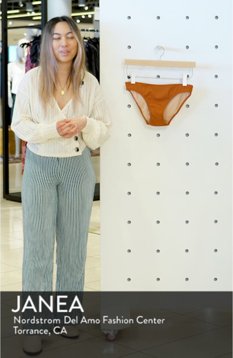 Second Wave Rib Classic Bikini Bottoms, sales video thumbnail