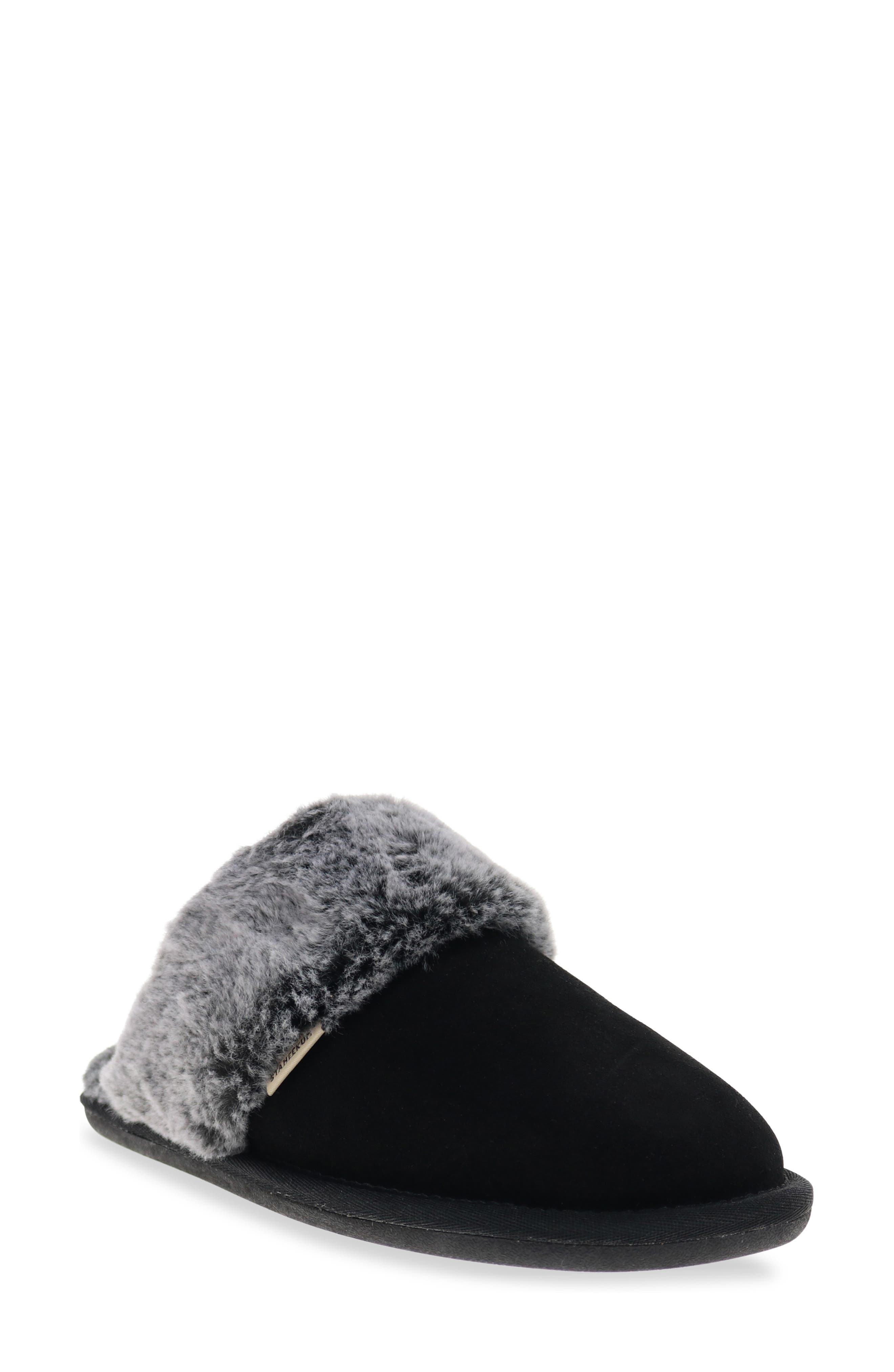 Cordata Faux Fur Scuff Slipper