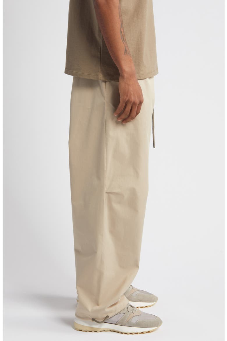 Essentials Twill Drawstring Lounge Pants, Alternate, color, MINK
