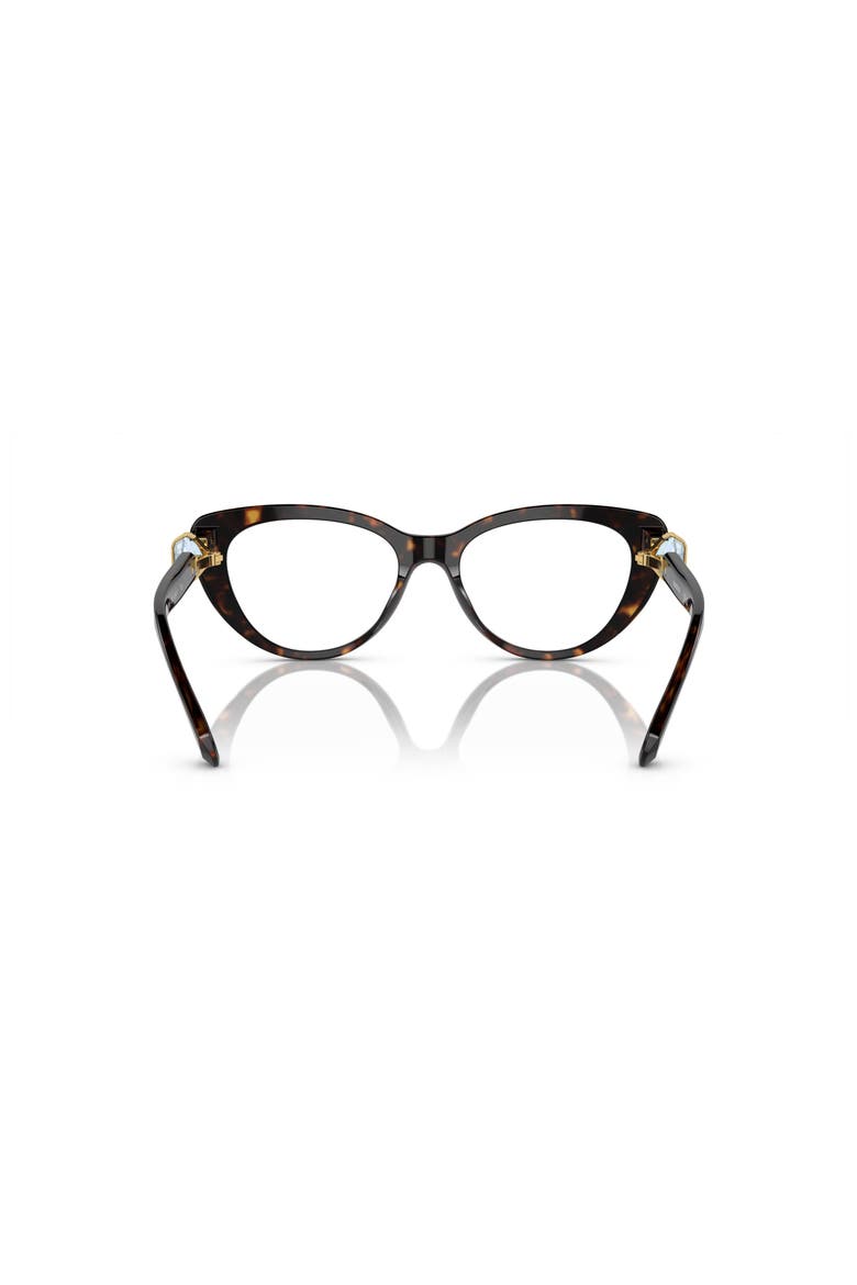 51mm Cat Eye optical glasses, Alternate, color, Brown