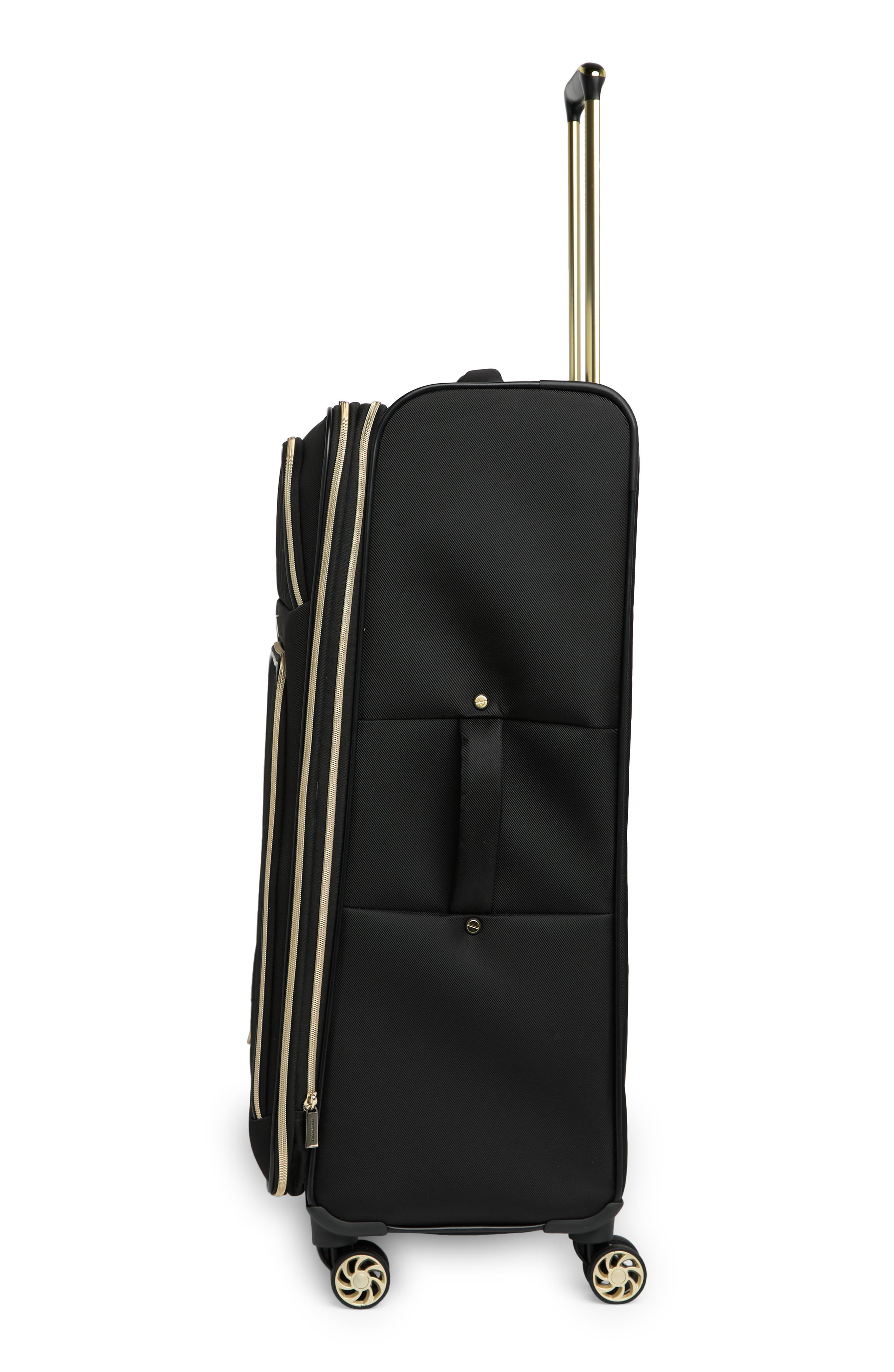 Kenneth Cole 28" Chelsea Chevron Quilt Expandable 8-Wheel Luggage, Alternate, color, Black