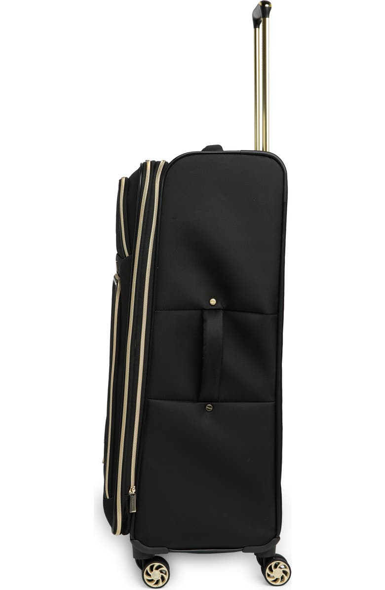 Kenneth Cole 28" Chelsea Chevron Quilt Expandable 8-Wheel Luggage, Alternate, color, Black
