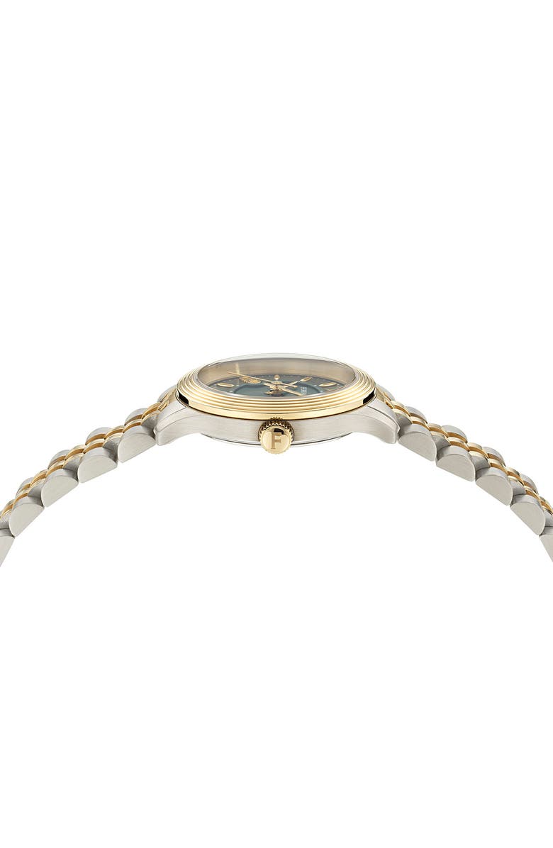 FERRAGAMO Duo Two-Tone Bracelet Watch, 28mm, Alternate, color,