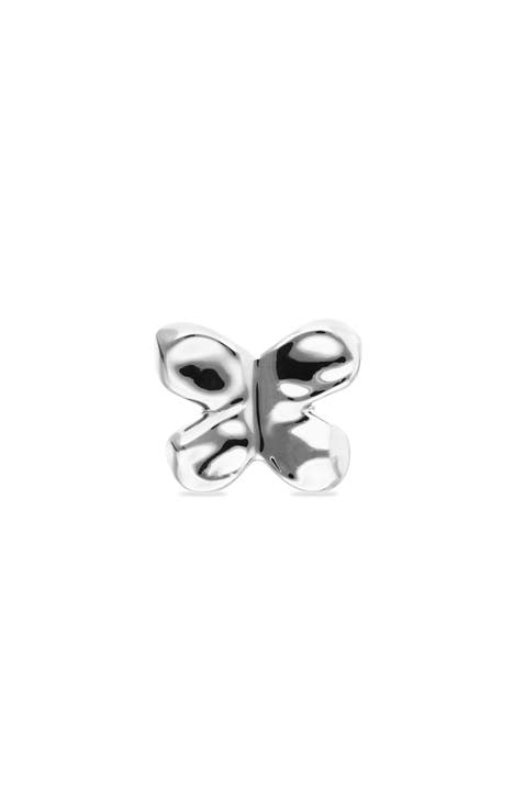 Butterfly Ring in Silver-Tone
