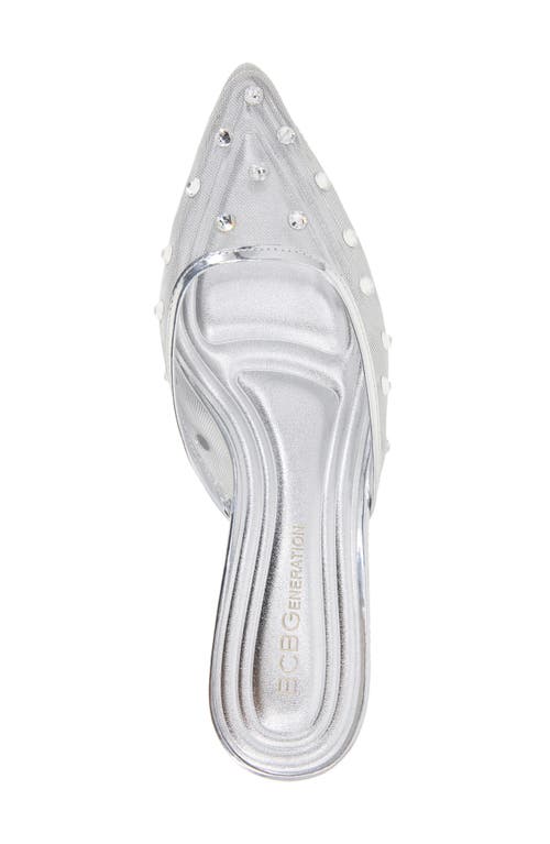 BCBG BCBG DIXY POINTED TOE KITTEN HEEL MULE
