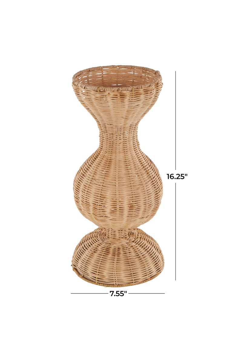 SONOMA SAGE HOME Rattan Vase, Alternate, color, Brown