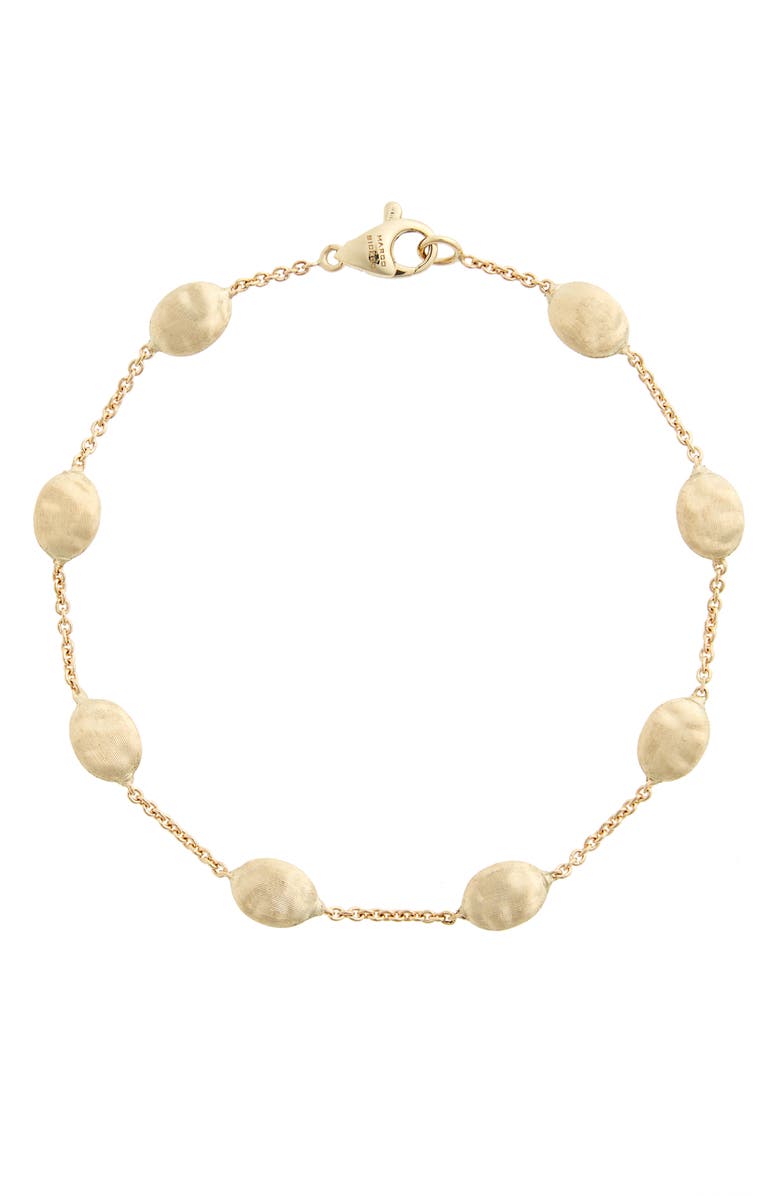 Marco Bicego Siviglia Station Bracelet, Main, color, Gold