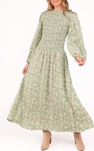 Petal & Pup Ashara Long Sleeve Maxi Dress