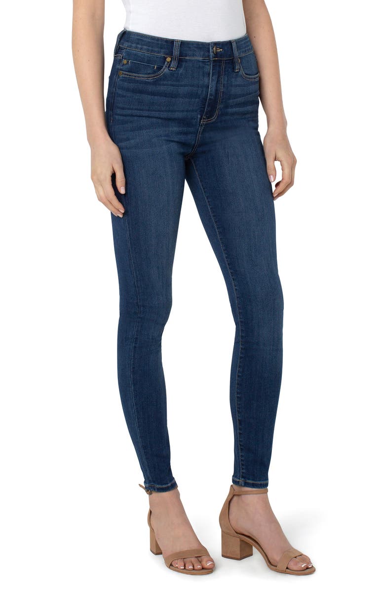 Liverpool Los Angeles Abby High Waist Skinny Jeans, Alternate, color,
