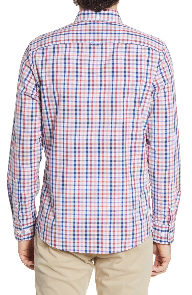 1901 Slim Fit Stripe Button-Down Shirt, Alternate, color, 