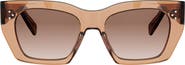 CELINE 53mm Square Sunglasses