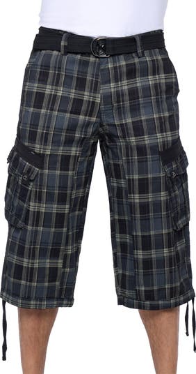 Belted Cargo Shorts