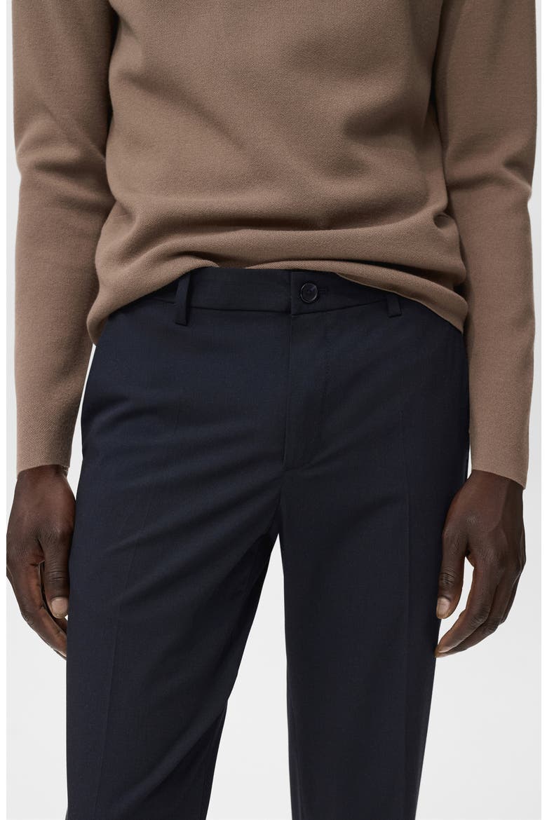 Bologna Slim Fit Stretch Pants, Alternate, color, NAVY