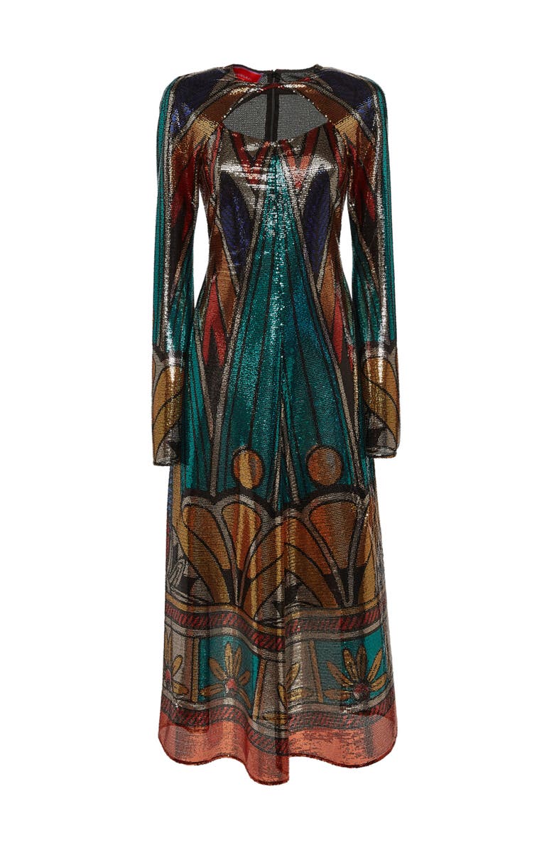 La DoubleJ Farfalla Dress, Alternate, color, Philae Placée Multicolor