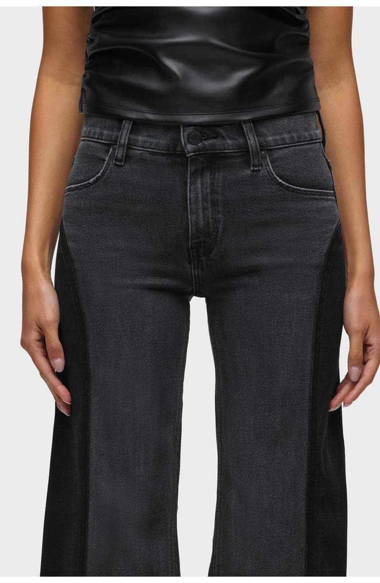 Hudson Jeans Lexi Seamed Wide Leg, Alternate, color, Double Side