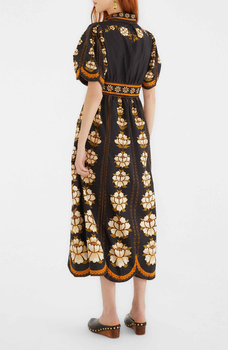 FARM Rio Embroidered Flowers Dress, Alternate, color, Embroidered Flowers