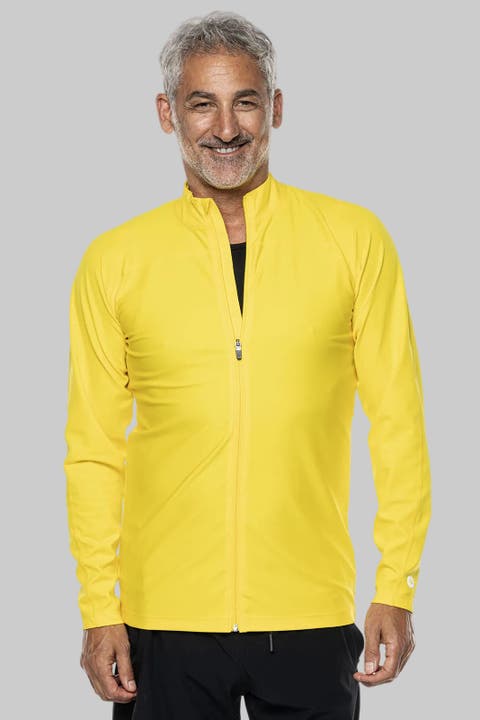Men's Long Sleeve Swim Jacket - UPF 50+ Sun Protection - Menorca