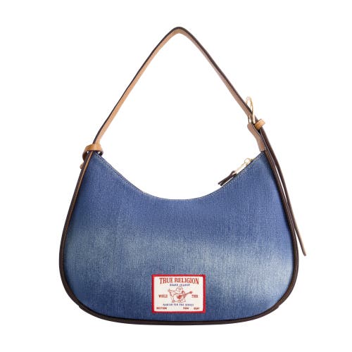 True Religion Horseshoe Pocket Medium Hobo In Blue