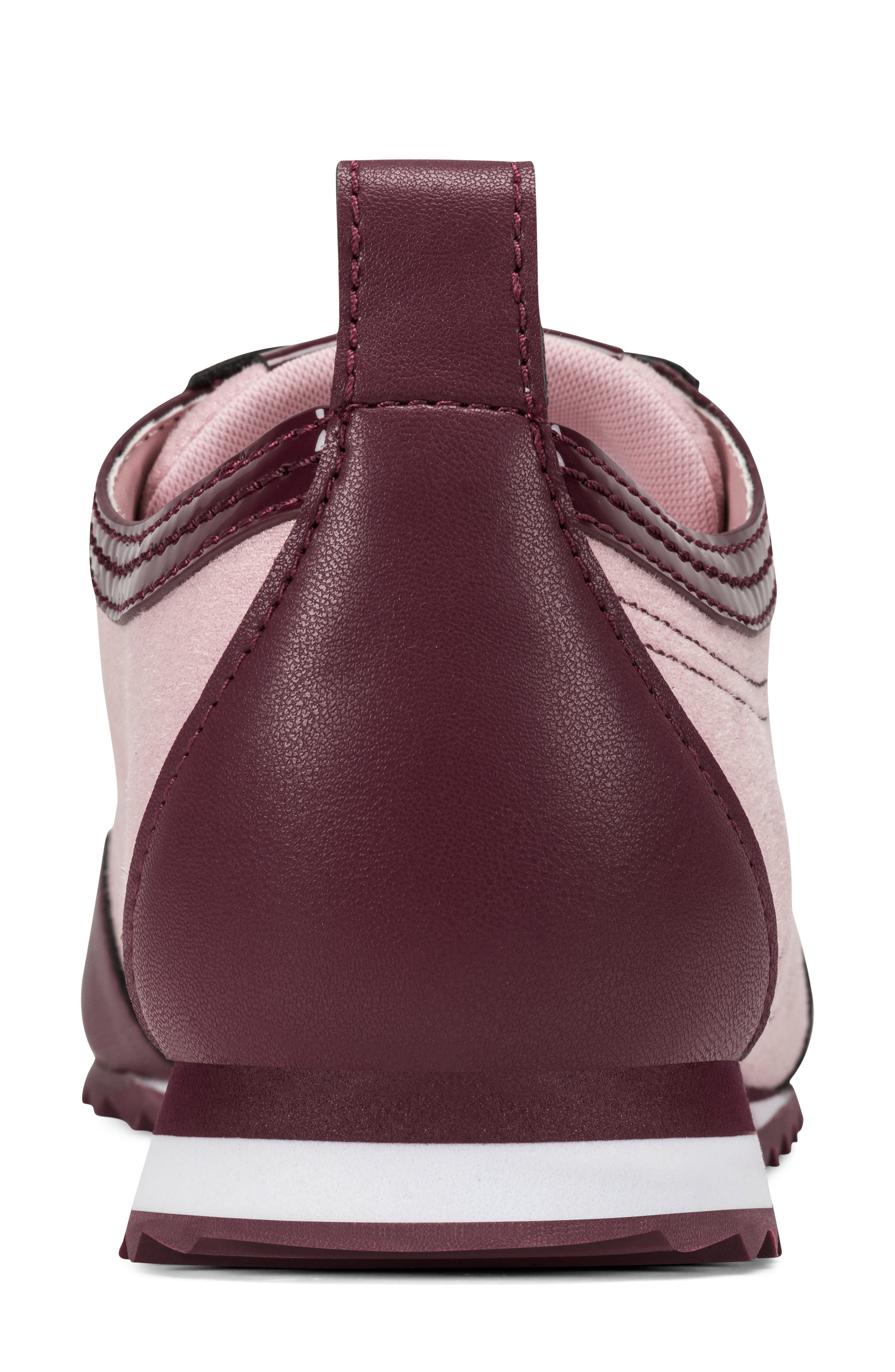 Alarise Lace Up Sneaker, Alternate, color, MAUVE/ BURGUNDY