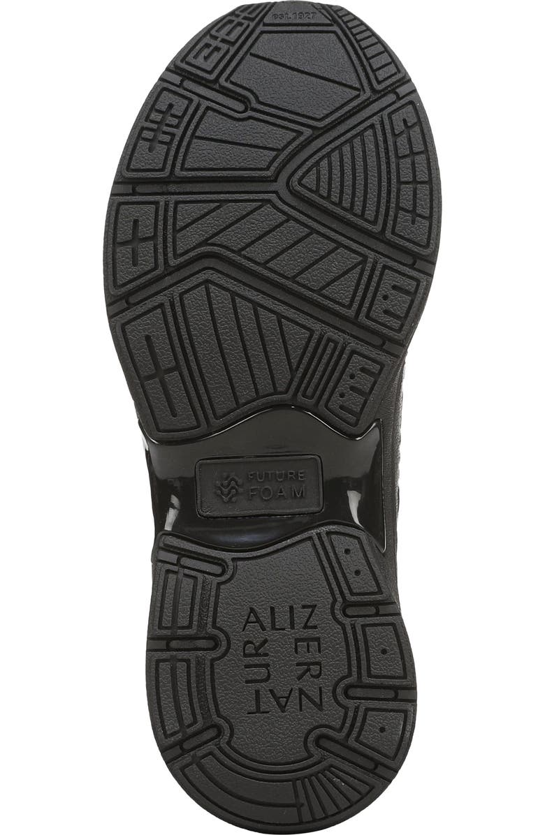 Naturalizer Zoie Sneaker, Alternate, color, Black / Black Bottom