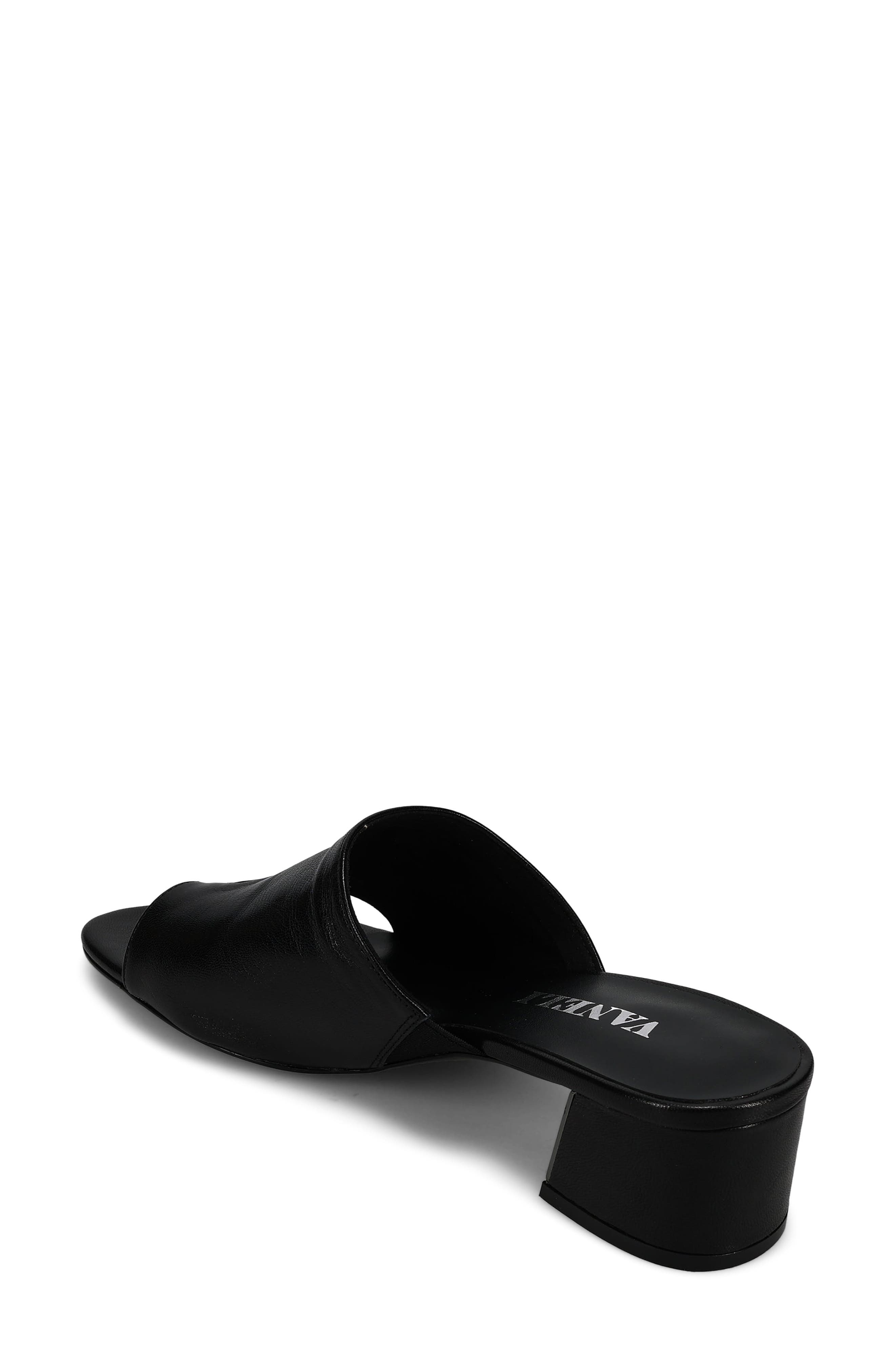 VANELi Cruz Toe Loop Sandal, Alternate, color, Black
