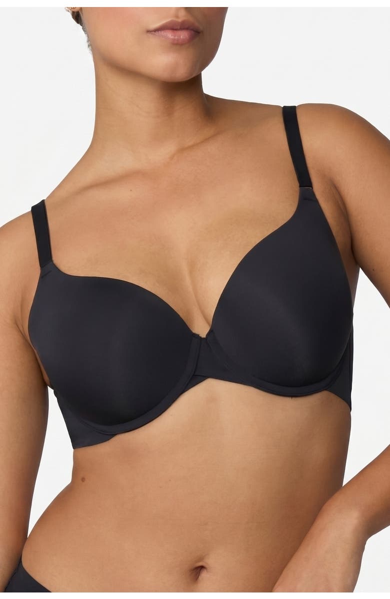 Harper Wilde Base Push-Up Bra, Main, color, Black