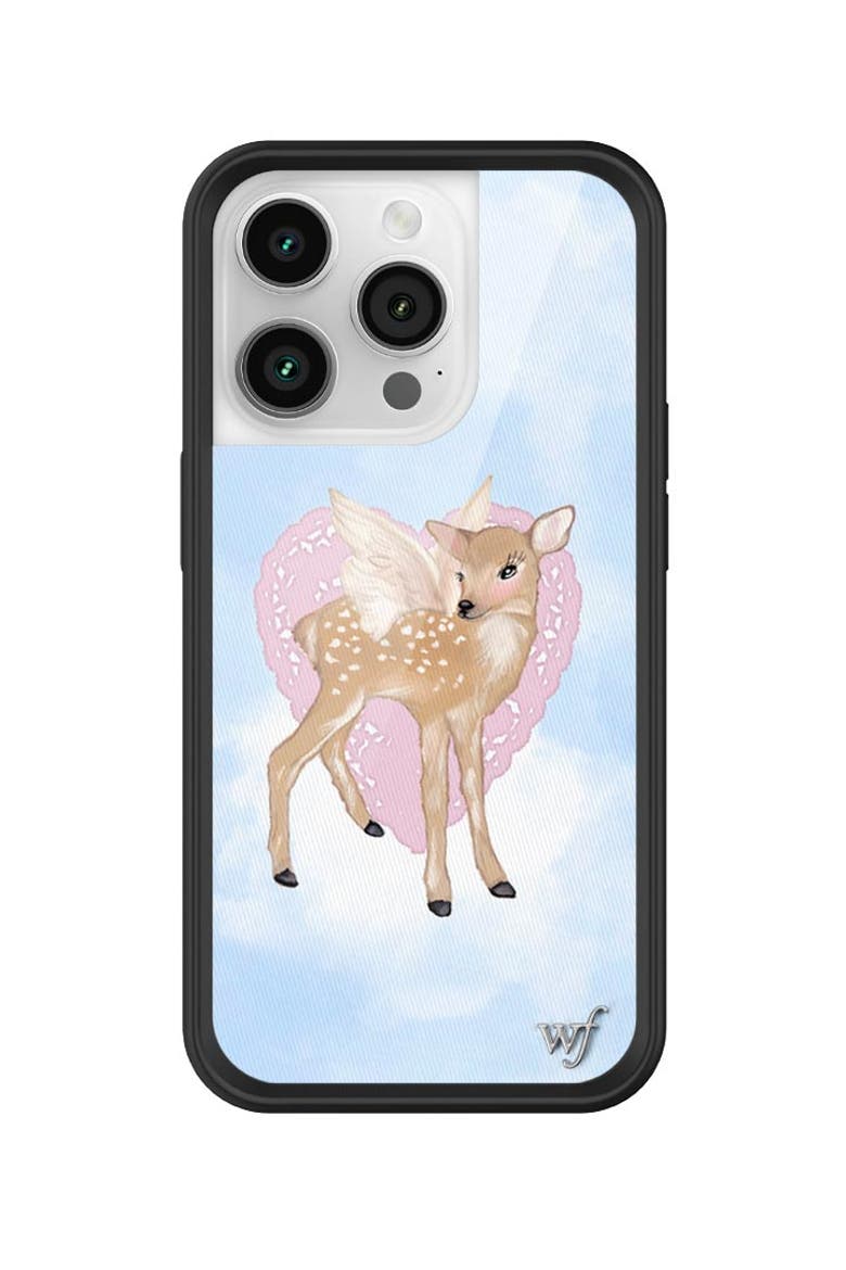Fawn Angel iPhone Pro Max Case, Main, color, Blue