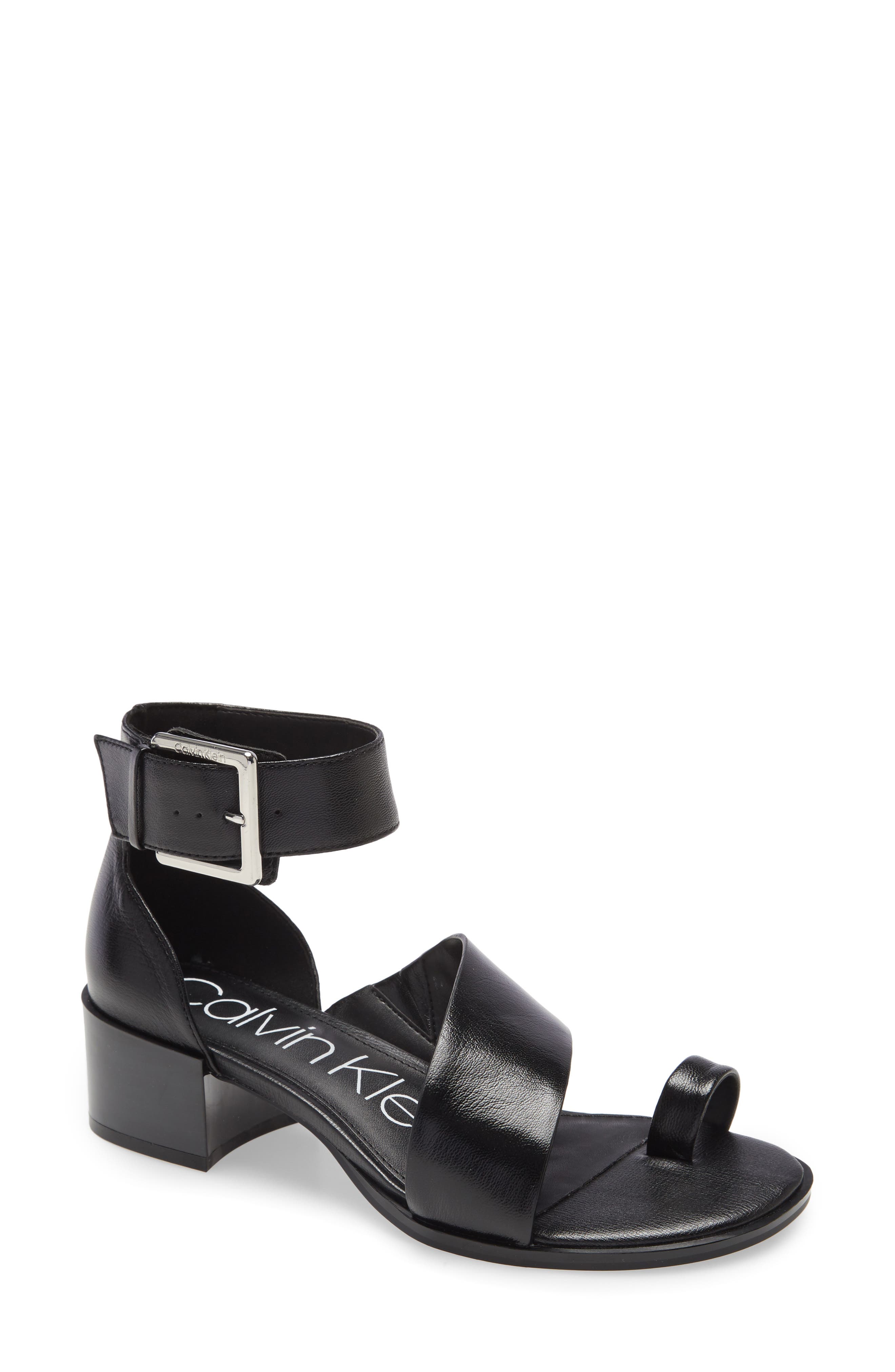 Calvin Klein Pepa Sandal, Main, color, 