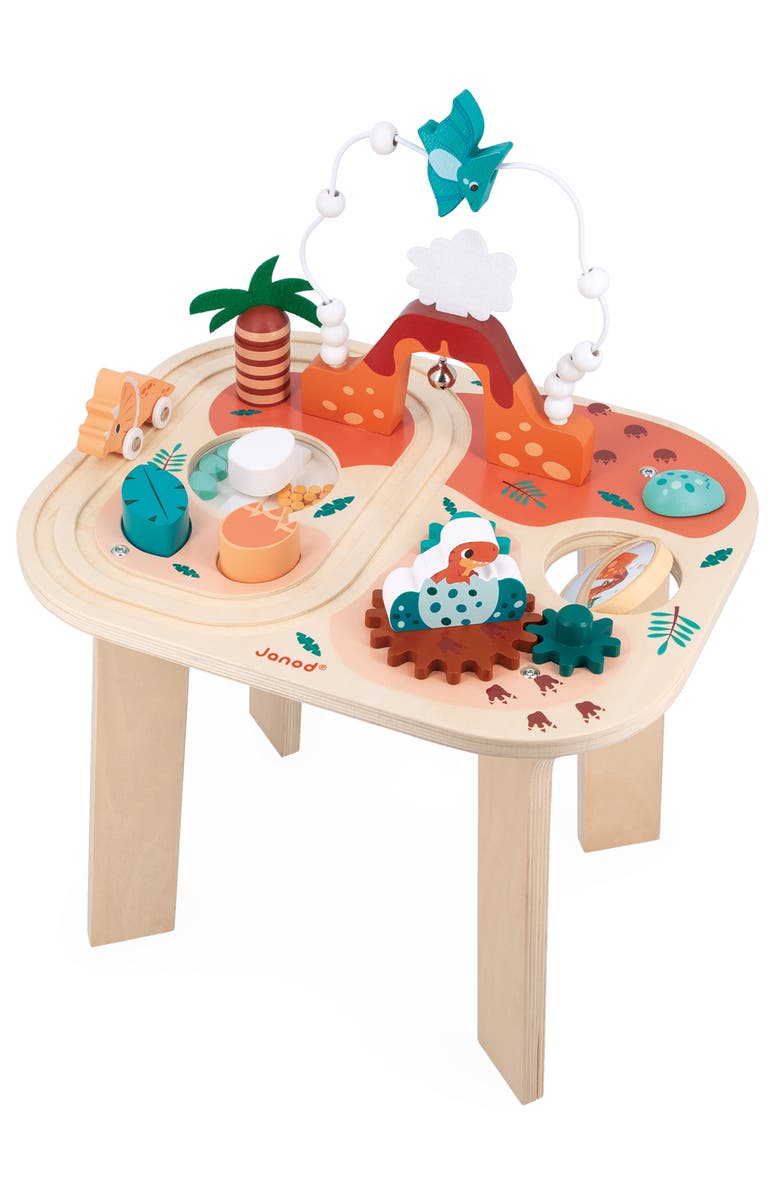 Janod Dino Activity Table, Alternate, color,