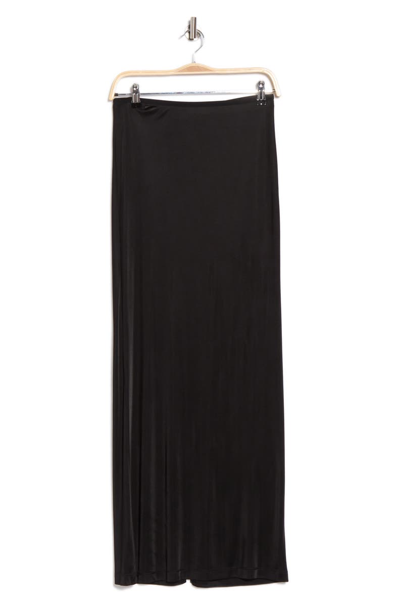 Helmut Lang Fluid Jersey Maxi Skirt, Alternate, color, Black
